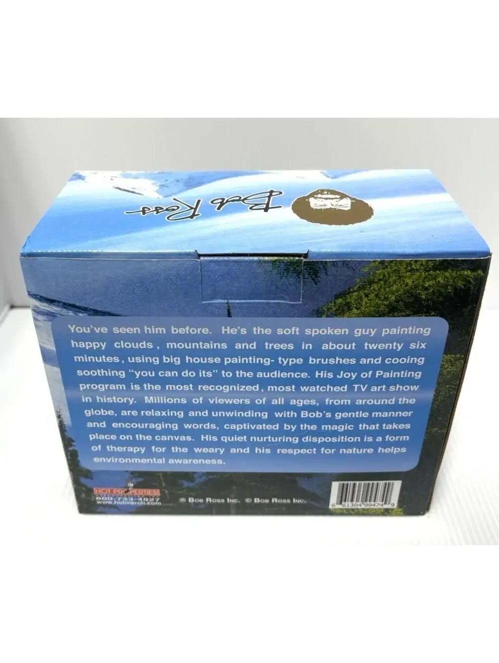 Bob Ross Pint Beer Glass Set 2 x 16oz Painting Happy Trees Art Collectible New